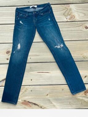 Hollister So Cal Stitch dark wash jeans size 27 denim classic casual women’s